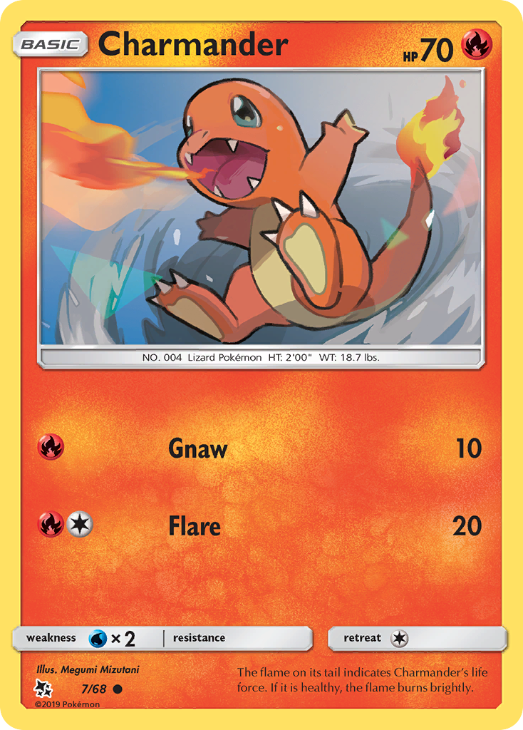 Charmander (7/68) [Sun & Moon: Hidden Fates] - Card Brawlers | Quebec | Canada | Yu-Gi-Oh!