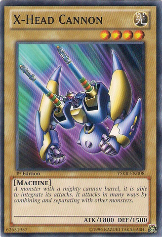 X-Head Cannon [YSKR-EN008] Common - Yu-Gi-Oh! - Card Brawlers | Quebec | Canada |