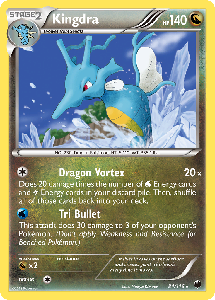 Kingdra (84/116) [Black & White: Plasma Freeze] - Card Brawlers | Quebec | Canada | Yu-Gi-Oh!