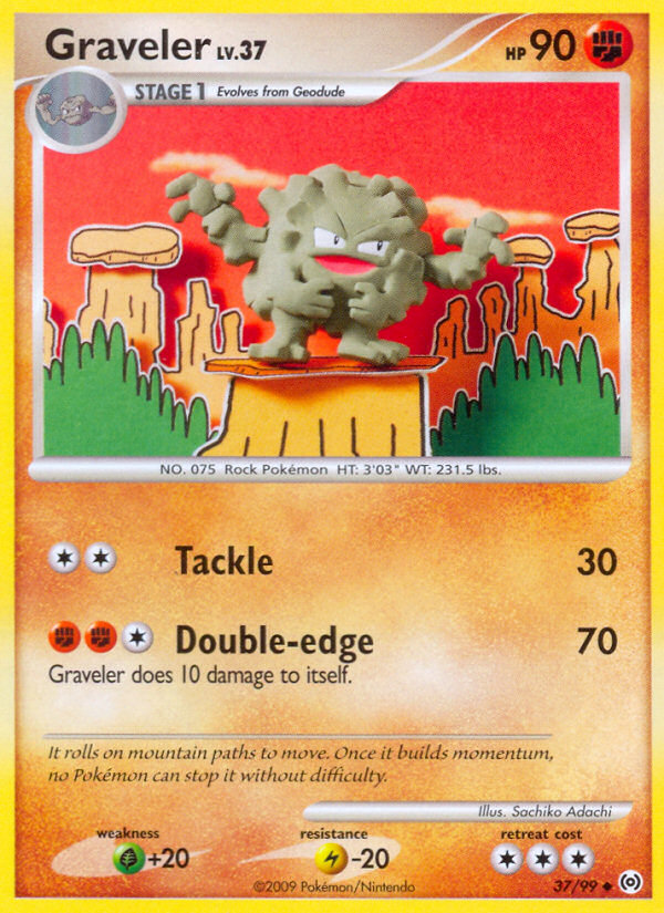 Graveler (37/99) [Platinum: Arceus] - Card Brawlers | Quebec | Canada | Yu-Gi-Oh!