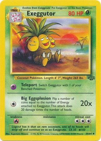 Exeggutor (35/64) [Jungle Unlimited] - Card Brawlers | Quebec | Canada | Yu-Gi-Oh!
