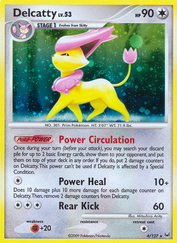Delcatty (4/127) [Platinum: Base Set] - Card Brawlers | Quebec | Canada | Yu-Gi-Oh!