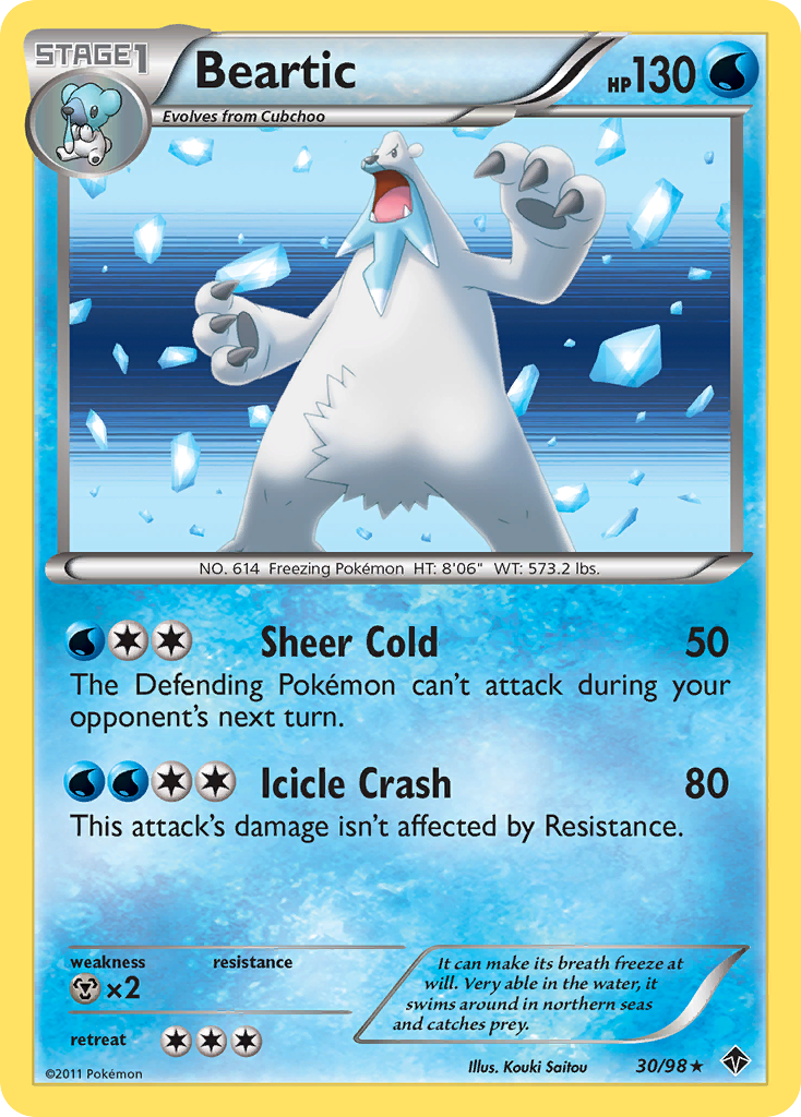 Beartic (30/98) [Black & White: Emerging Powers] - Card Brawlers | Quebec | Canada | Yu-Gi-Oh!