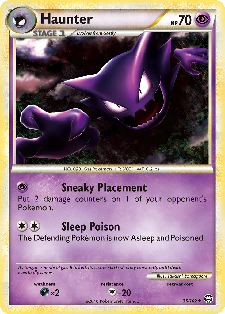 Haunter (35/102) [HeartGold & SoulSilver: Triumphant] - Card Brawlers | Quebec | Canada | Yu-Gi-Oh!