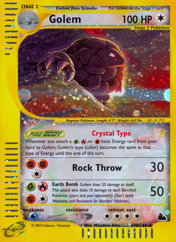 Golem (148/144) [Skyridge] - Card Brawlers | Quebec | Canada | Yu-Gi-Oh!