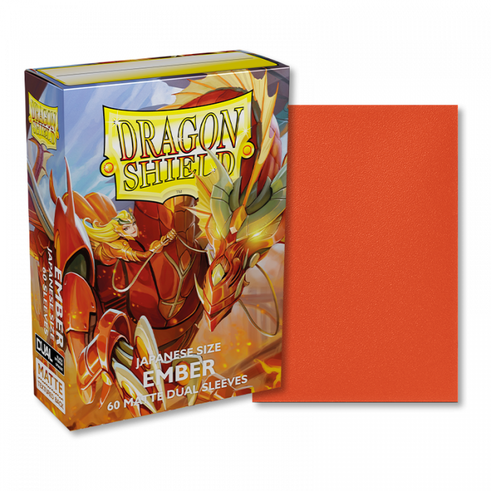 Dragon Shield Matte Dual Sleeve - Ember ‘Alaria’ 60ct - Card Brawlers | Quebec | Canada | Yu-Gi-Oh!