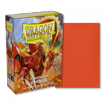 Dragon Shield Matte Dual Sleeve - Ember ‘Alaria’ 60ct - Card Brawlers | Quebec | Canada | Yu-Gi-Oh!