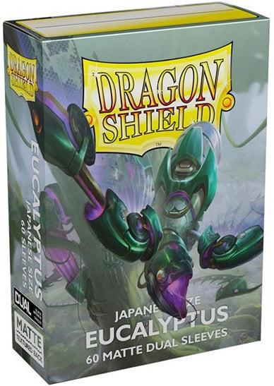 Dragon Shield Matte Dual Sleeve - Eucalyptus ‘Lehel’ 60ct - Card Brawlers | Quebec | Canada | Yu-Gi-Oh!