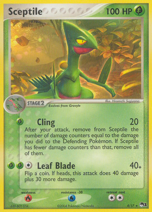 Sceptile (4/17) [POP Series 1] - Card Brawlers | Quebec | Canada | Yu-Gi-Oh!
