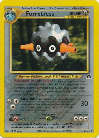 Forretress (21/75) [Neo Discovery Unlimited] - Card Brawlers | Quebec | Canada | Yu-Gi-Oh!