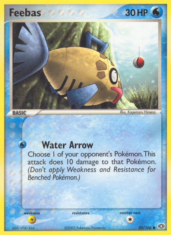 Feebas (50/106) [EX: Emerald] - Card Brawlers | Quebec | Canada | Yu-Gi-Oh!