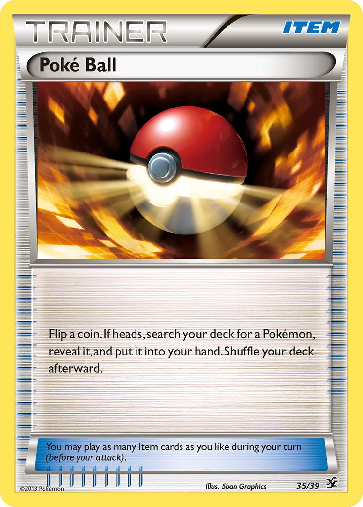 Poke Ball (35/39) [XY: Kalos Starter Set] - Card Brawlers | Quebec | Canada | Yu-Gi-Oh!