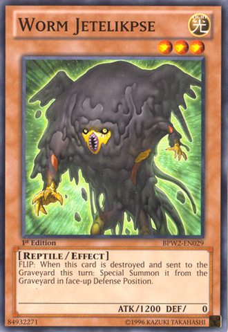 Worm Jetelikpse [BPW2-EN029] Common - Yu-Gi-Oh! - Card Brawlers | Quebec | Canada |