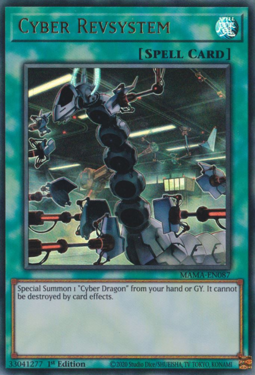 Cyber Revsystem [MAMA-EN087] Ultra Rare - Card Brawlers | Quebec | Canada | Yu-Gi-Oh!