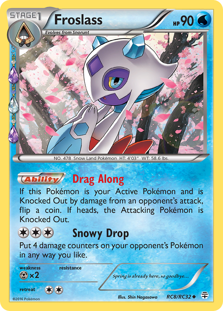 Froslass (RC8/RC32) [XY: Generations] - Card Brawlers | Quebec | Canada | Yu-Gi-Oh!