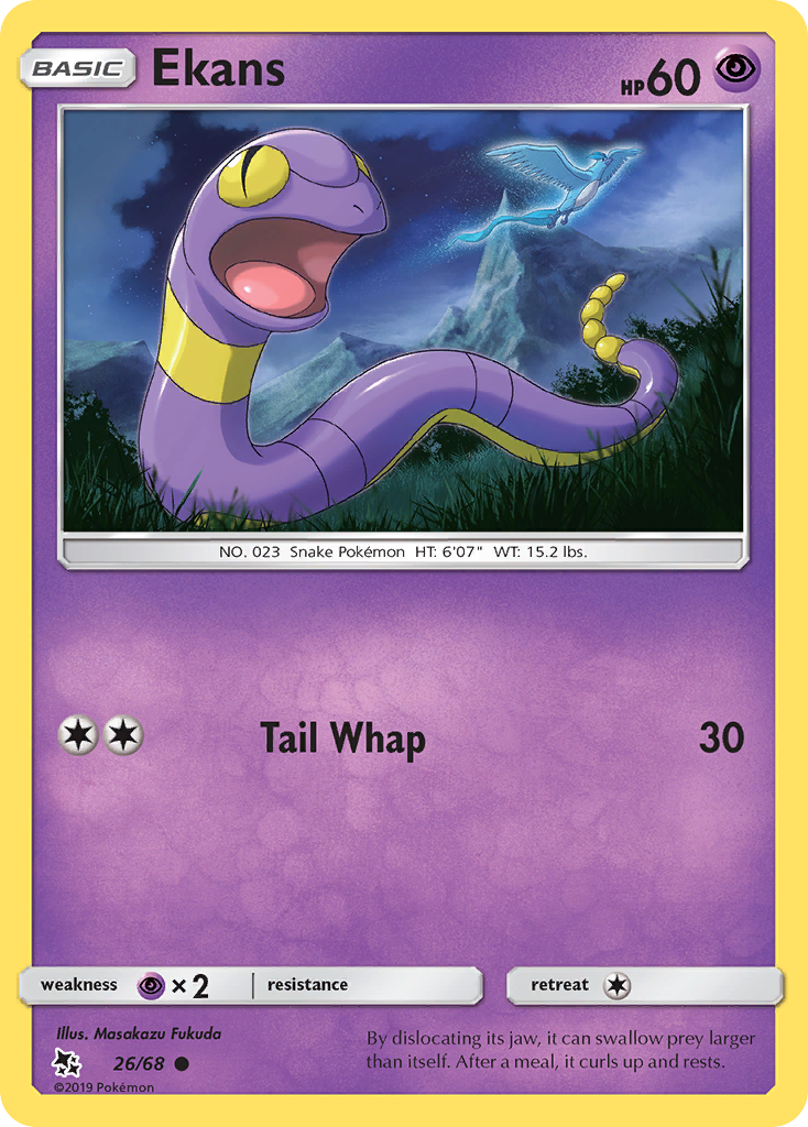 Ekans (26/68) [Sun & Moon: Hidden Fates] - Card Brawlers | Quebec | Canada | Yu-Gi-Oh!