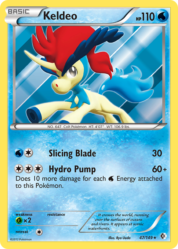 Keldeo (47/149) [Black & White: Boundaries Crossed] - Card Brawlers | Quebec | Canada | Yu-Gi-Oh!
