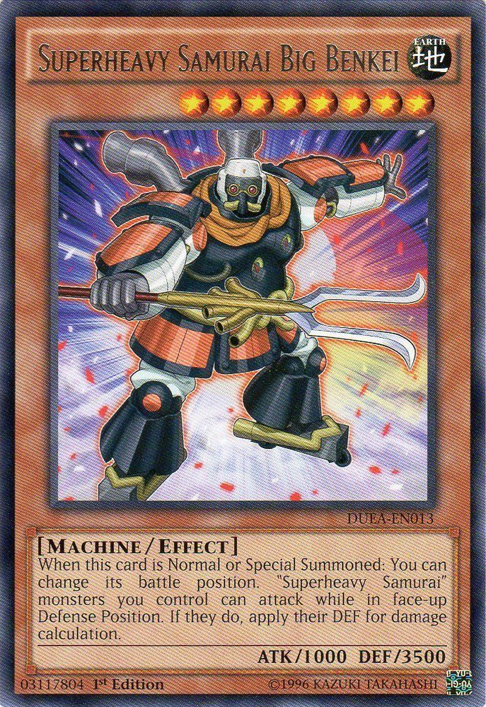 Superheavy Samurai Big Benkei [DUEA-EN013] Rare - Yu-Gi-Oh! - Card Brawlers | Quebec | Canada |