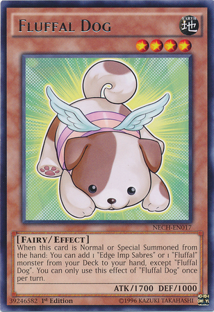 Fluffal Dog [NECH-EN017] Rare - Card Brawlers | Quebec | Canada | Yu-Gi-Oh!