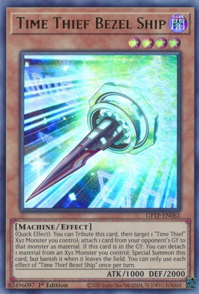 Time Thief Bezel Ship [GFTP-EN061] Ultra Rare - Card Brawlers | Quebec | Canada | Yu-Gi-Oh!