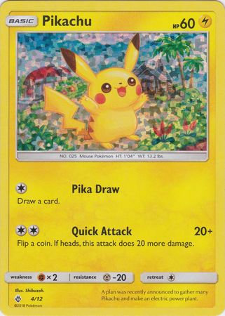 Pikachu (4/12) [McDonald's Promos: 2018 Collection] - Card Brawlers | Quebec | Canada | Yu-Gi-Oh!