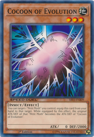 Cocoon of Evolution [SS03-ENB09] Common - Card Brawlers | Quebec | Canada | Yu-Gi-Oh!