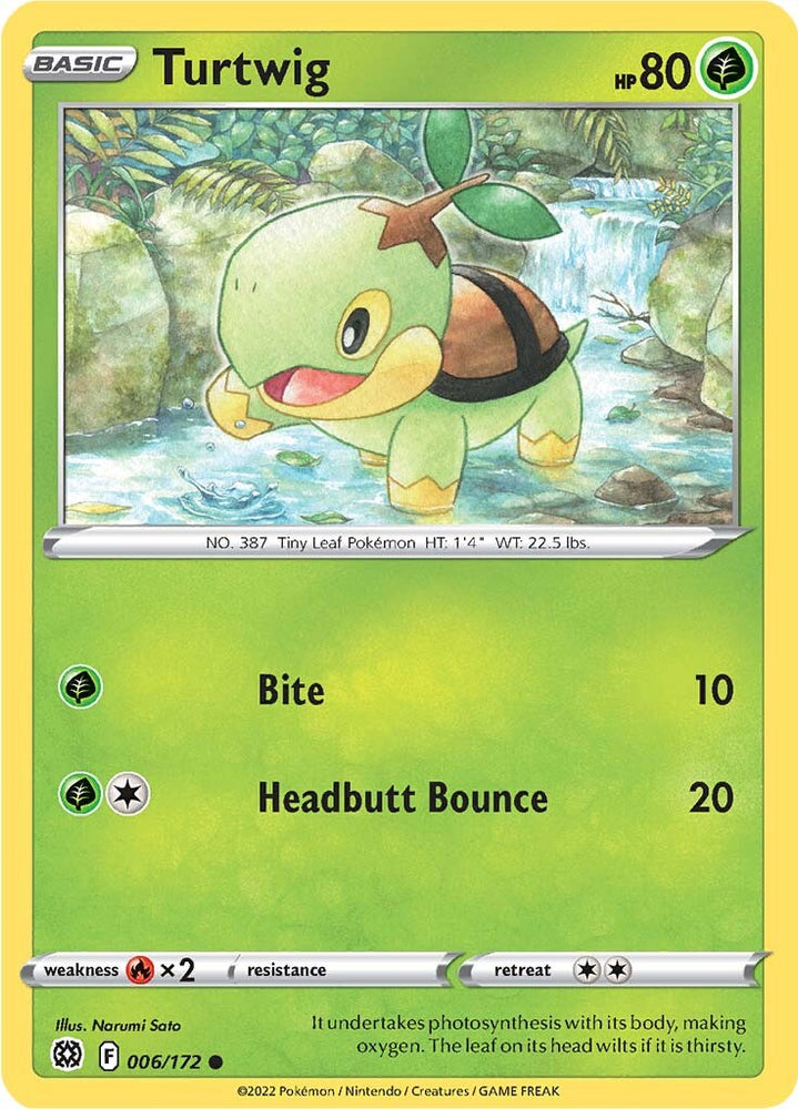 Turtwig (006/172) [Sword & Shield: Brilliant Stars] - Card Brawlers | Quebec | Canada | Yu-Gi-Oh!