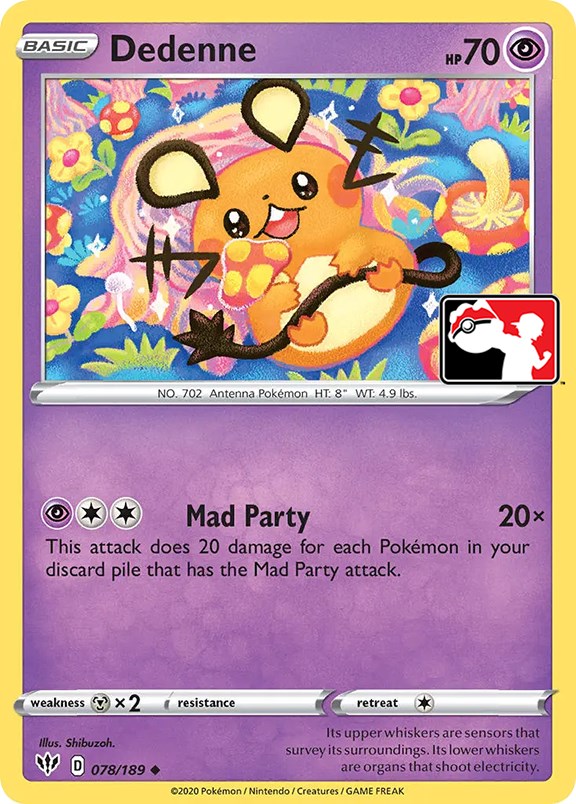 Dedenne (078/189) [Prize Pack Series One] - Card Brawlers | Quebec | Canada | Yu-Gi-Oh!