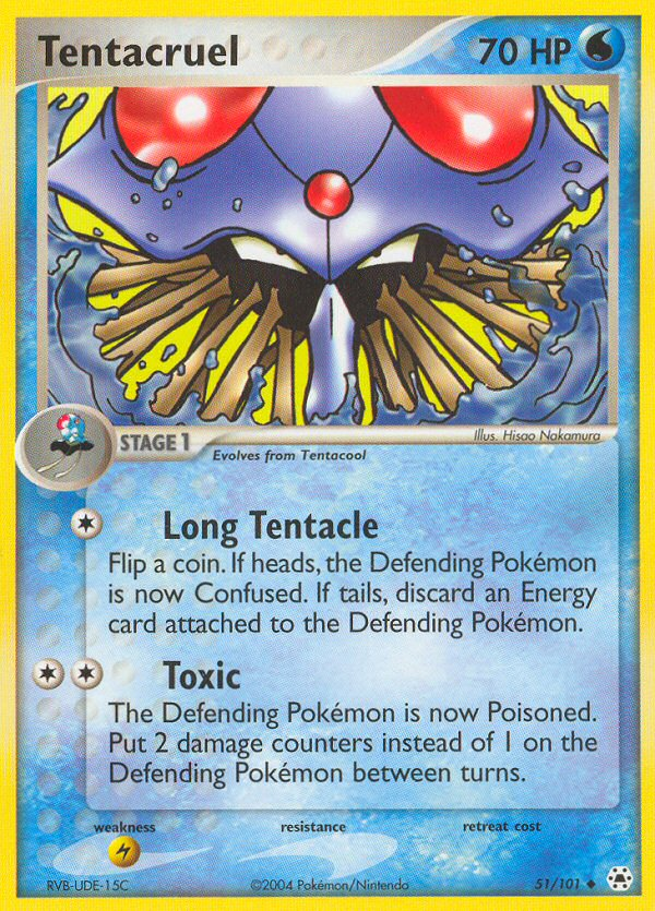 Tentacruel (51/101) [EX: Hidden Legends] - Card Brawlers | Quebec | Canada | Yu-Gi-Oh!