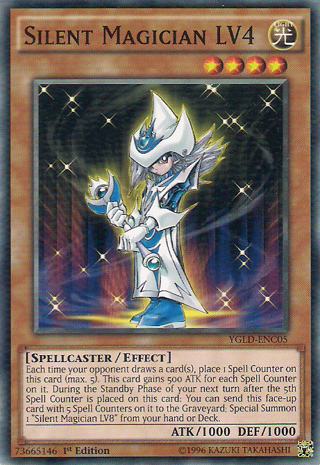 Silent Magician LV4 [YGLD-ENC05] Common - Yu-Gi-Oh! - Card Brawlers | Quebec | Canada |