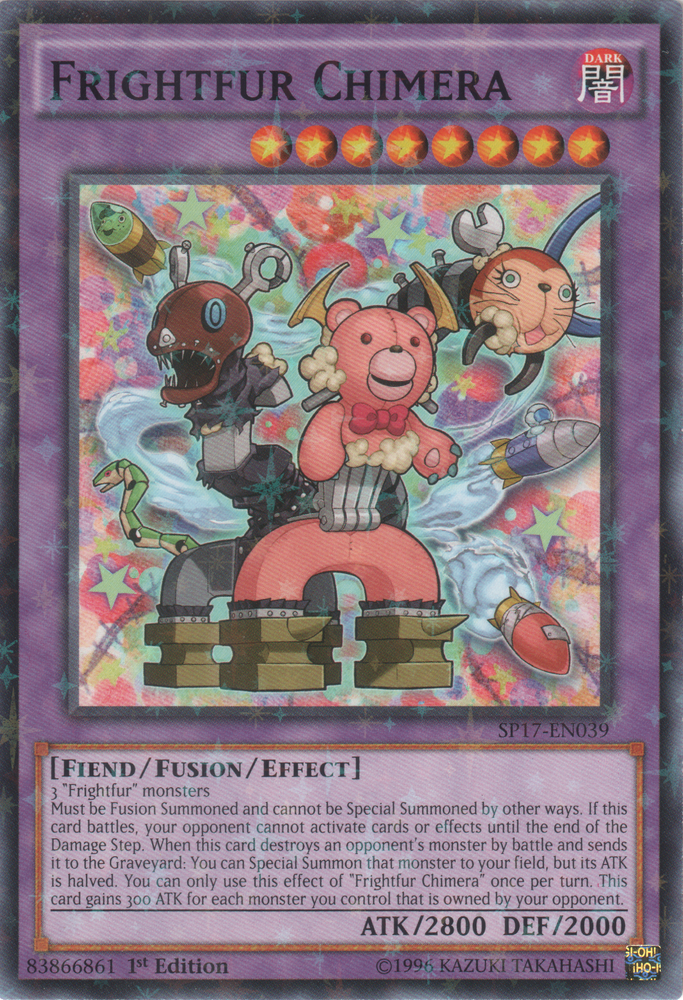 Frightfur Chimera [SP17-EN039] Starfoil Rare - Yu-Gi-Oh! - Card Brawlers | Quebec | Canada |