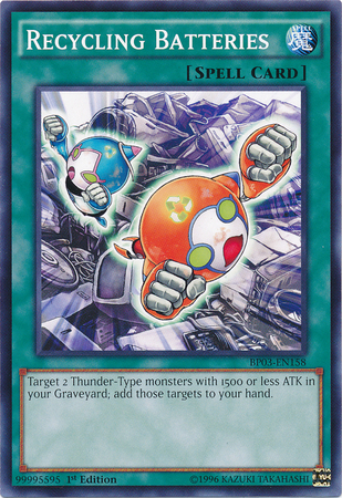 Recycling Batteries [BP03-EN158] Common - Card Brawlers | Quebec | Canada | Yu-Gi-Oh!