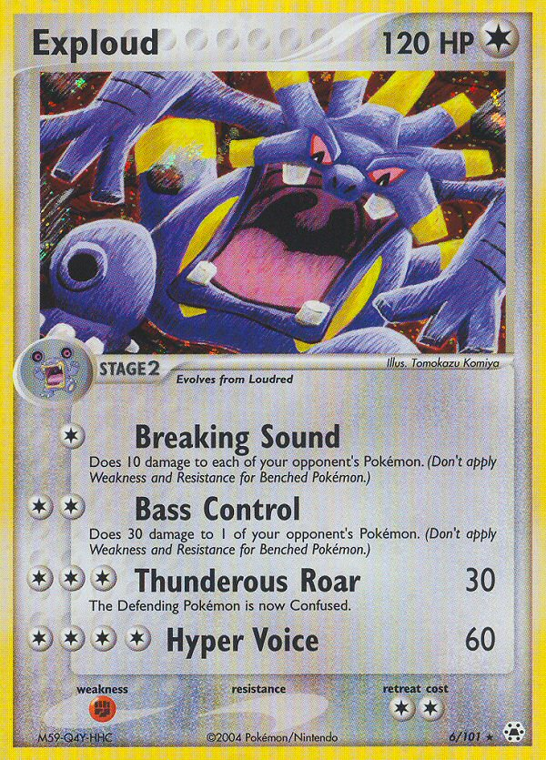 Exploud (6/101) [EX: Hidden Legends] - Card Brawlers | Quebec | Canada | Yu-Gi-Oh!