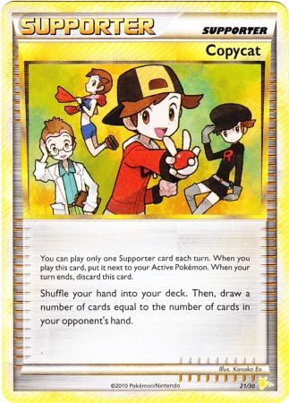 Copycat (21/30) [HeartGold & SoulSilver: Trainer Kit - Raichu] - Card Brawlers | Quebec | Canada | Yu-Gi-Oh!