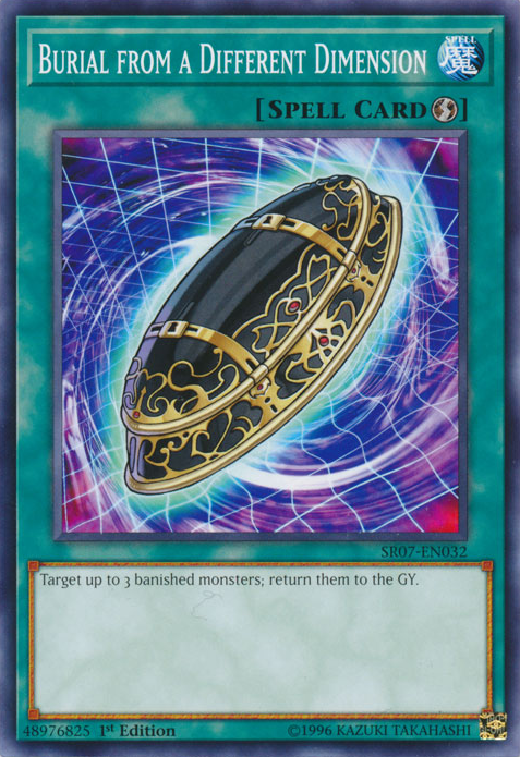 Burial from a Different Dimension [SR07-EN032] Common - Card Brawlers | Quebec | Canada | Yu-Gi-Oh!