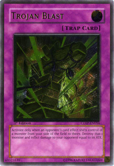 Trojan Blast [CDIP-EN056] Ultimate Rare - Yu-Gi-Oh! - Card Brawlers | Quebec | Canada |