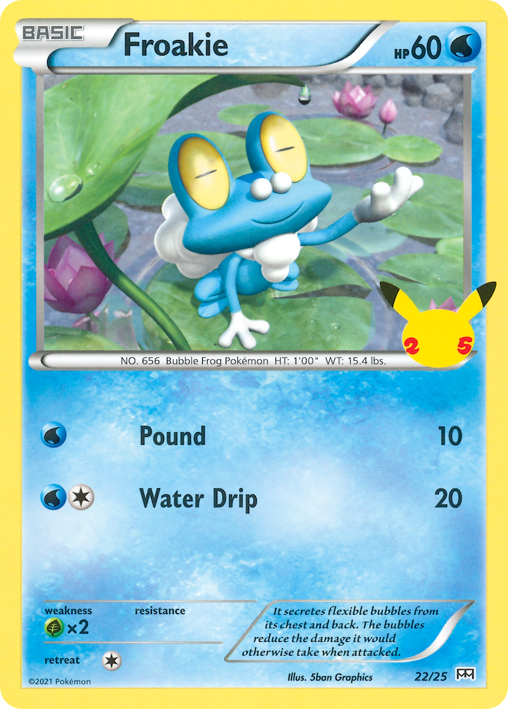 Froakie (22/25) [McDonald's 25th Anniversary] - Card Brawlers | Quebec | Canada | Yu-Gi-Oh!