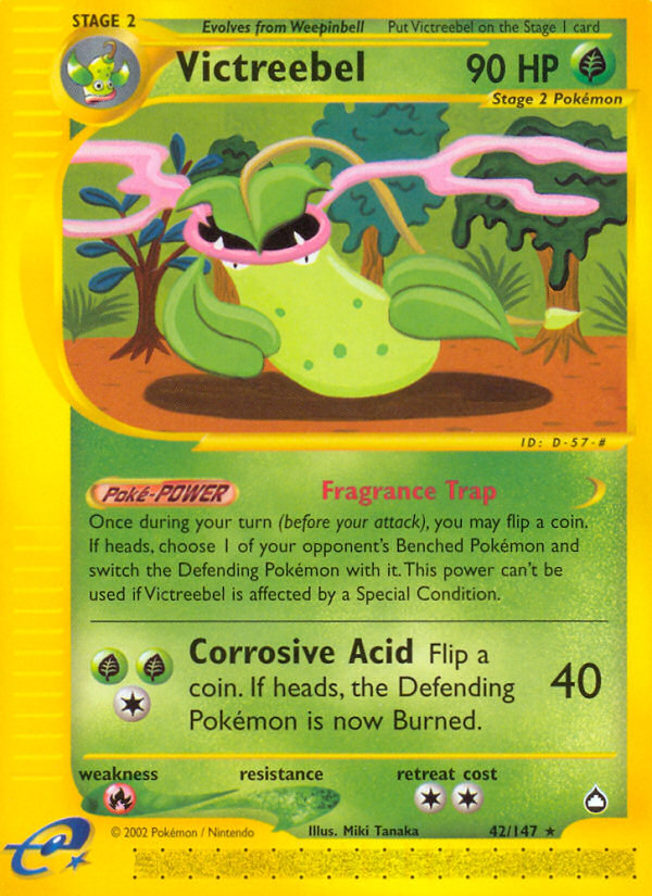Victreebel (42/147) [Aquapolis] - Card Brawlers | Quebec | Canada | Yu-Gi-Oh!