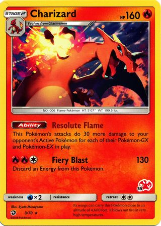 Charizard (3/70) (Charizard Stamp #39) [Battle Academy 2020] - Card Brawlers | Quebec | Canada | Yu-Gi-Oh!