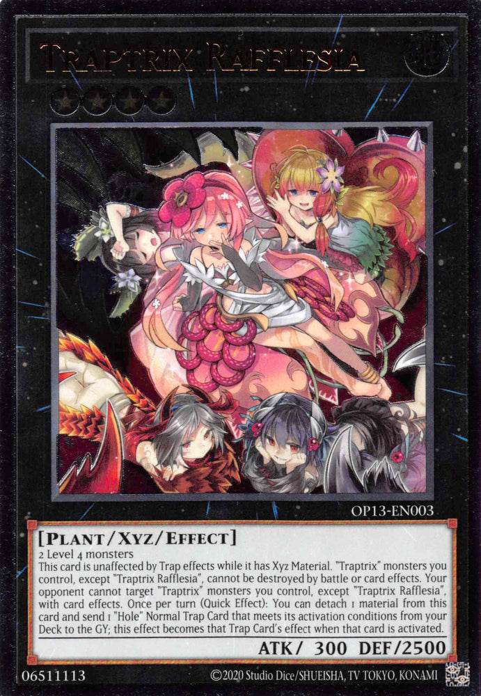 Traptrix Rafflesia [OP13-EN003] Ultimate Rare - Card Brawlers | Quebec | Canada | Yu-Gi-Oh!