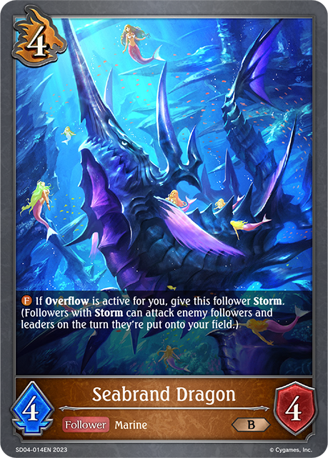 Seabrand Dragon (SD04-014EN) [Wrath of the Greatwyrm] - Card Brawlers | Quebec | Canada | Yu-Gi-Oh!