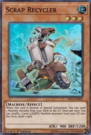 Scrap Recycler [FIGA-EN051] Super Rare - Card Brawlers | Quebec | Canada | Yu-Gi-Oh!