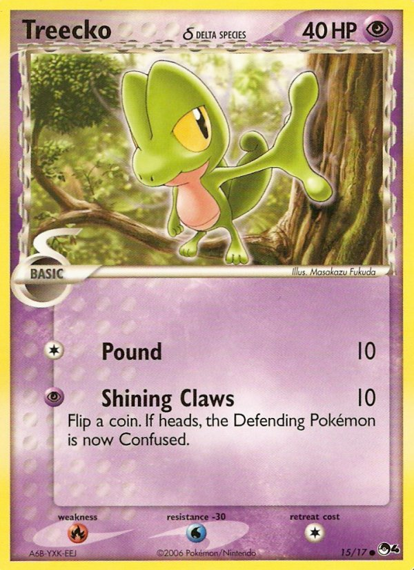 Treecko (15/17) (Delta Species) [POP Series 4] - Card Brawlers | Quebec | Canada | Yu-Gi-Oh!