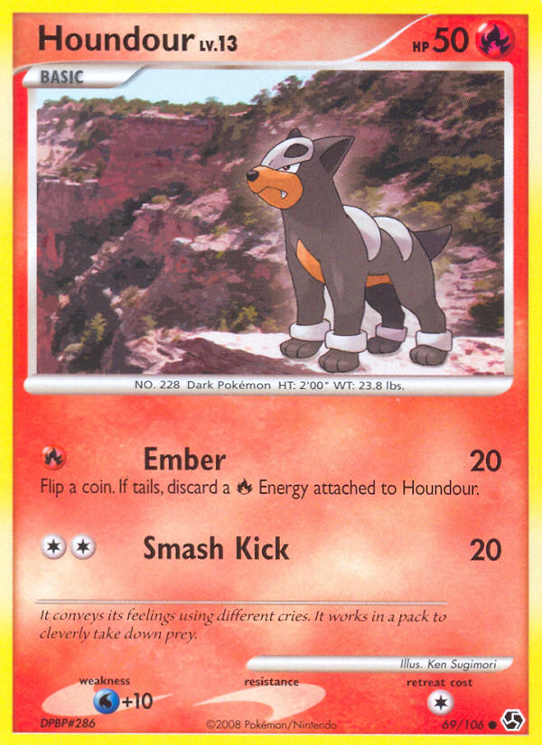 Houndour (69/106) [Diamond & Pearl: Great Encounters] - Card Brawlers | Quebec | Canada | Yu-Gi-Oh!