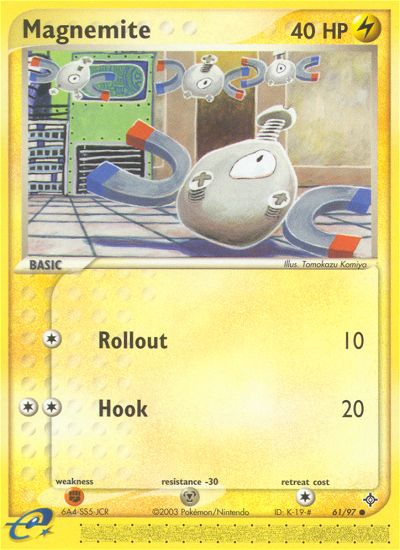 Magnemite (61/97) [EX: Dragon] - Card Brawlers | Quebec | Canada | Yu-Gi-Oh!