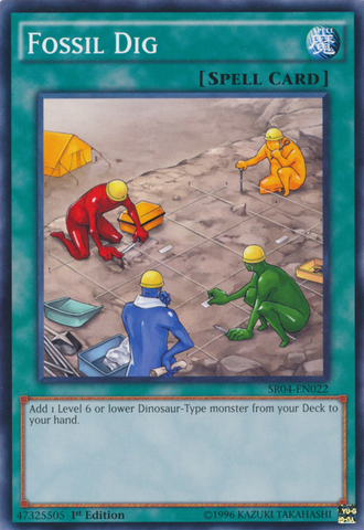 Fossil Dig [SR04-EN022] Common - Yu-Gi-Oh! - Card Brawlers | Quebec | Canada |