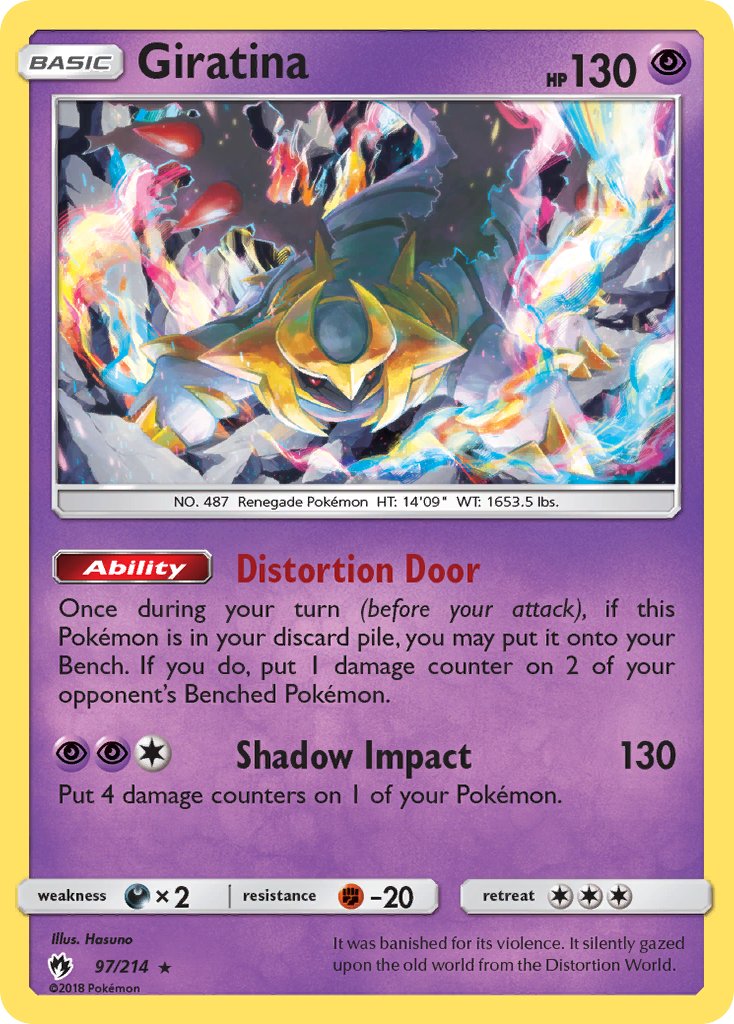 Giratina (97/214) (Theme Deck Exclusive) [Sun & Moon: Lost Thunder] - Card Brawlers | Quebec | Canada | Yu-Gi-Oh!