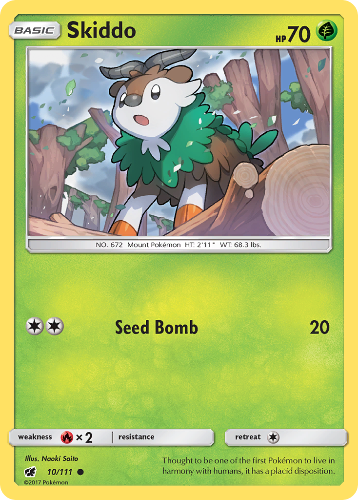 Skiddo (10/111) [Sun & Moon: Crimson Invasion] - Card Brawlers | Quebec | Canada | Yu-Gi-Oh!