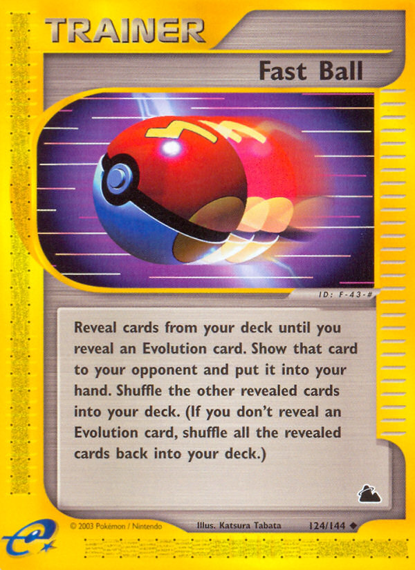 Fast Ball (124/144) [Skyridge] - Card Brawlers | Quebec | Canada | Yu-Gi-Oh!