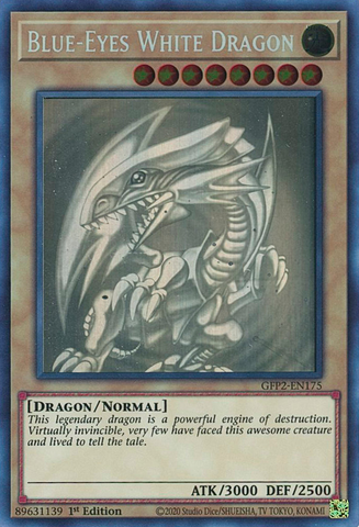 Blue-Eyes White Dragon [GFP2-EN175] Ghost Rare - Card Brawlers | Quebec | Canada | Yu-Gi-Oh!